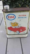 Ancien bidon d'huile ESSO