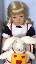 Kathe Kruse Alice in Wonderland Elea Mold 16" LE Rabbit Plush & Original Box NIB