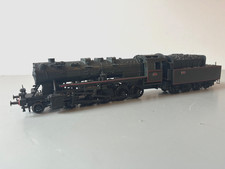 CLAREL/FLEISCHMANN HO LOCO 150 Z 895 SNCF GREEN 3 RAILS CA WITHOUT BOX
