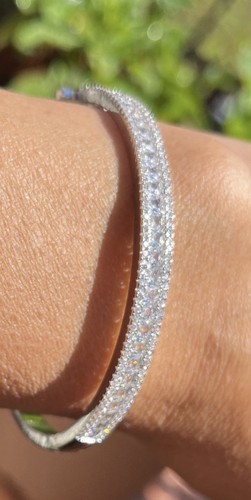 Bracelet jonc argent 925 - argent,