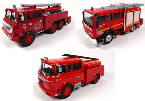 Lot camions de pompiers - lot,