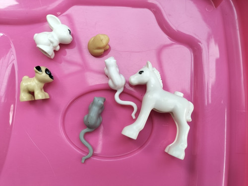 Lego lot animaux lapin souris - lego,
