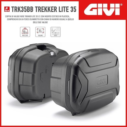 Paire valises latérales givi - paire,