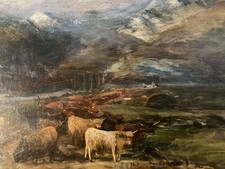 Très Belle Peinture Huile Sur