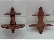 PORTE PIPE MURAL EN BOIS  POUR