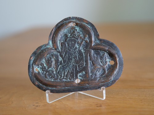 Plaquette croix procession - plaquette,