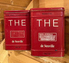 Duo de grandes boites à Thé