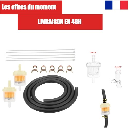 Durite essence 5mm avec filtre - 5mm,