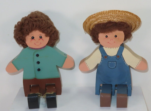 Vintage wood boy and - vintage,