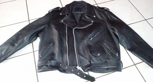 Johnny hallyday blouson cuir - hallyday,