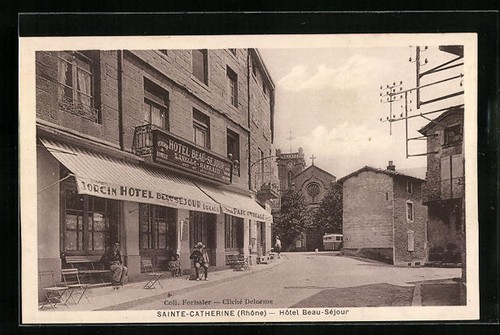 Cpa sainte catherine hotel - sainte-catherine,,