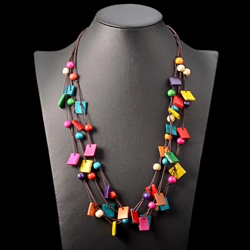 Collier perles - de,