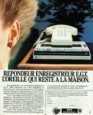 1982 Advertising 0421 Advertising PTT Telecommunications Responder Registrar