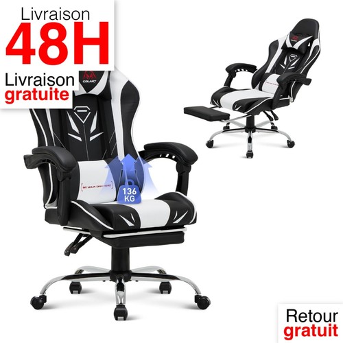 Colamy chaise gamer avec - chaise,
