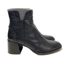 Chie Mihara Nailea Leather Ankle Boots Black 40 US 10 $494