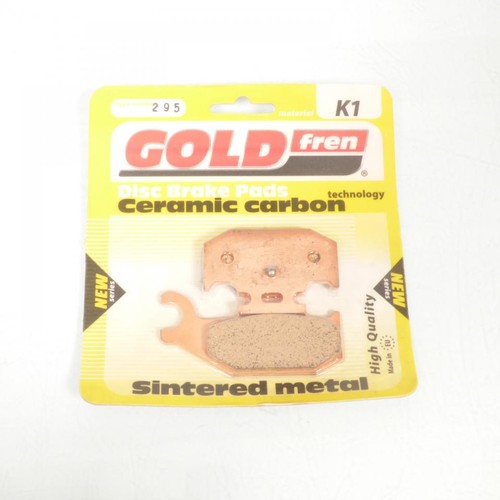 Plaquette frein gold - de,
