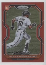 2021 Panini Prizm Tier II Red Luis Basabe Alexander #103 Rookie RC