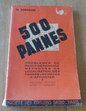 Book 500 FAILURES - RADIO TROUBLESHOOTING - SOLUTIONS W. SOROKINE