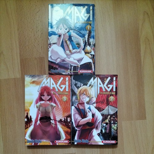 Lot manga magic the - lot, 3