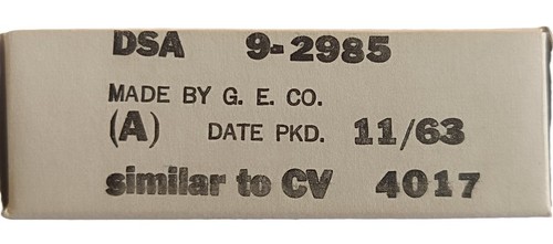 Tube jan 5751 cv4017 ou - jg, 5751/cv4017