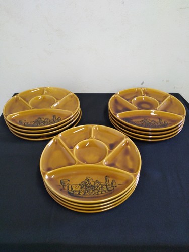 Assiettes fondue gien - assiettes,