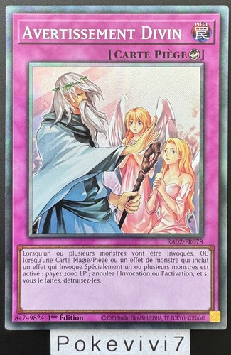 Carte avertissement - carte, yu-gi-oh!