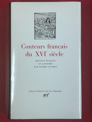 Conteurs français xvie - français, du