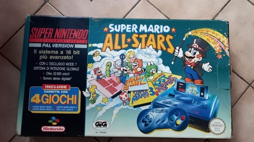 Console super nintendo - nintendo, pack