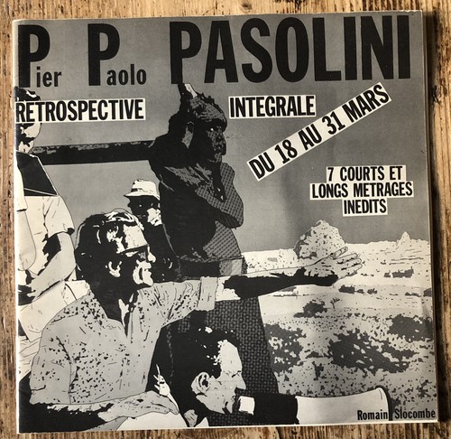 1981 rétrospective pasolini - pasolini,