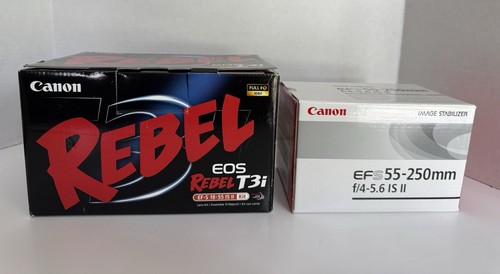 Canon eos rebel t3i - rebel, efs