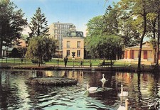 93 AULNAY SOUS BOIS LE PARC MUNICIPAL DU VIEUX PAYS: L POND ET LES C