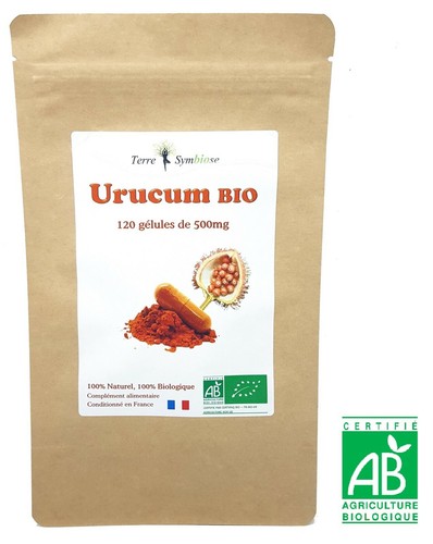 Urucum bio 120 gélules de - urucum,