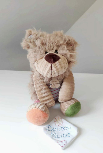 Peluche doudou artychou ours - peluche/doudou,