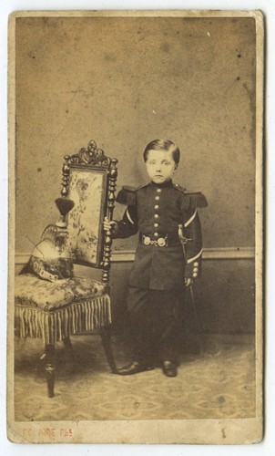 Cdv 1860 leclaire - cdv, 1860-70