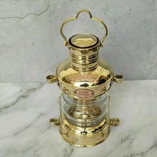 Lampe à pétrole 14" laiton