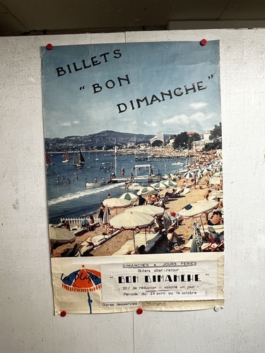 Rare affiche ancienne cote - rare,