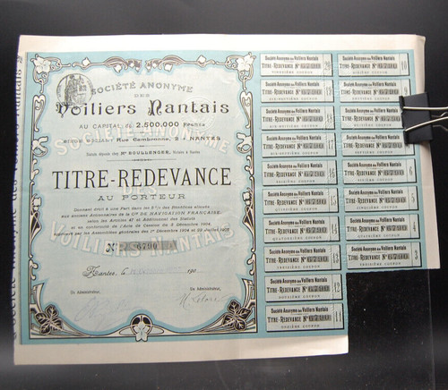 Titre redevance porteur - titre, des