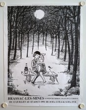 Affiche Raymond PEYNET 1991