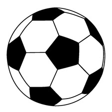 Sticker autocollant ballon foot