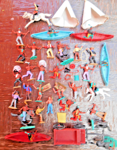 Lot figurine ancien - lot, jouet