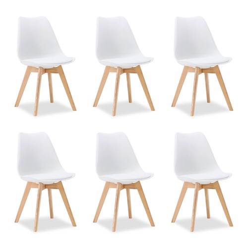 Chaises cuisine blanc - chaises, de