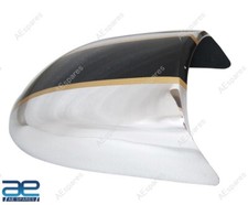 Capot double siège noir et chrome pour Royal Enfield GT Continental 650cc