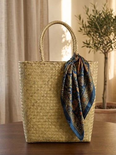 Sac cabas herbe - herbe, "co