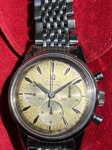 1958 omega chronograph - omega,