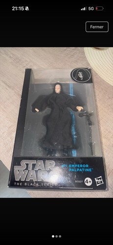 Figurine star wars - star, black
