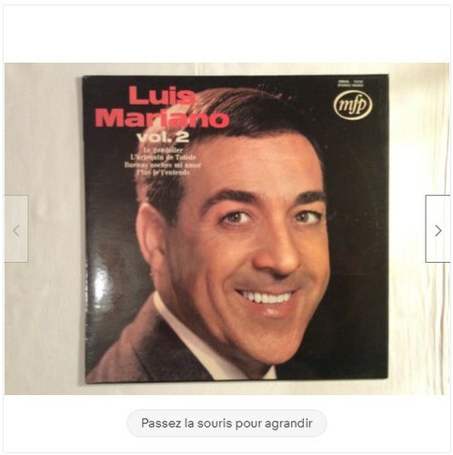 Luis mariano vol album - luis,