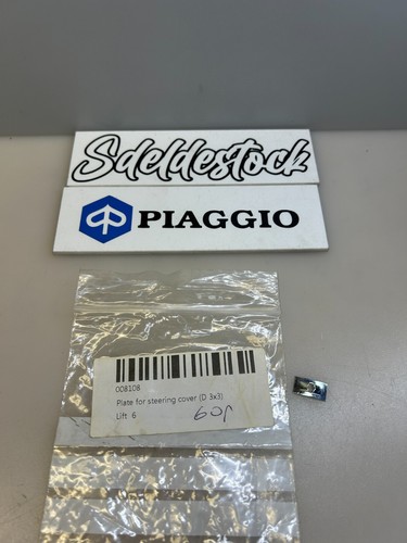 écrou plaque piaggio derbi - 1,