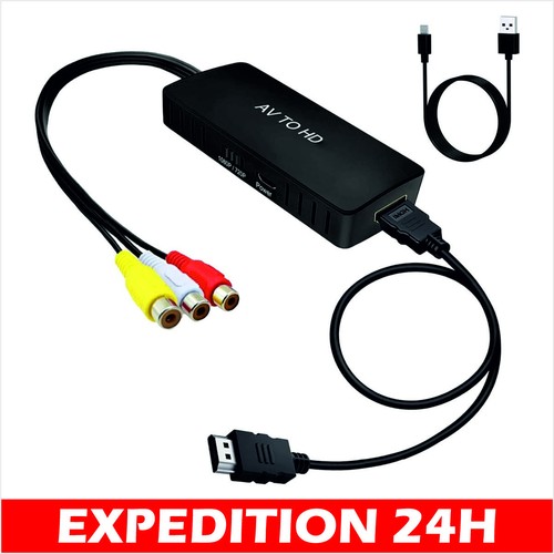 Convertisseur rca vers hdmi - rca,
