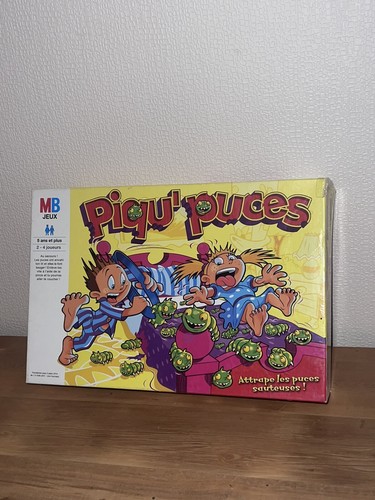 Piqu puces jeu société mb - jeu,