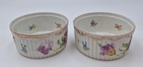 Paire ramequins porcelaine - paire,